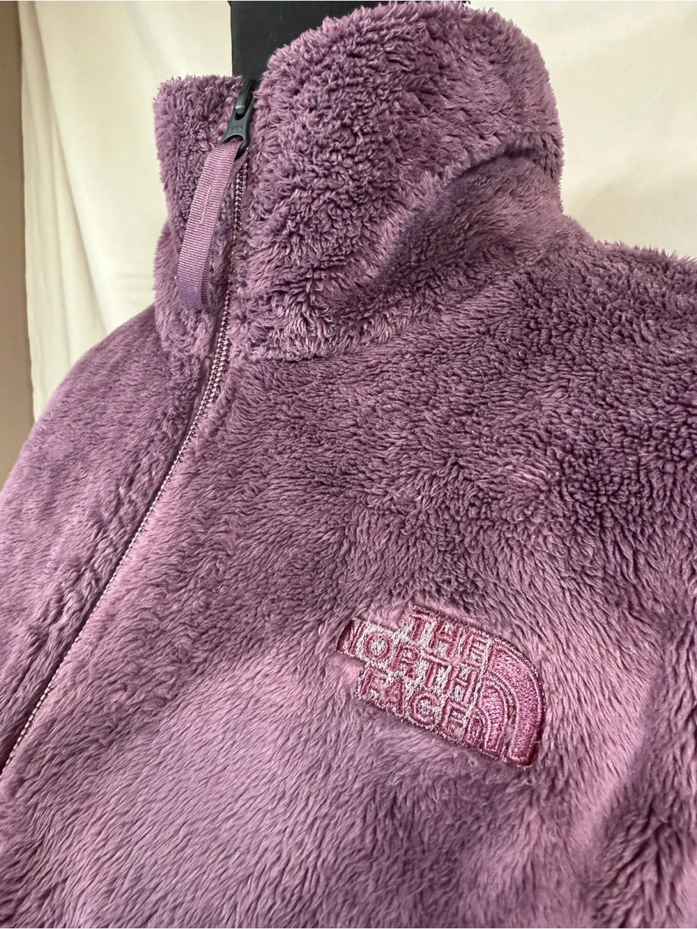 The North Face Osito High-Pile Fleece Jacket Purple - Medium